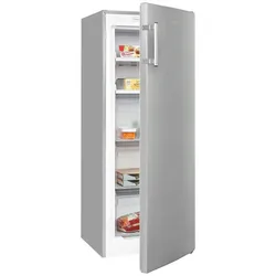 Exquisit Gefrierschrank GS231-NF-H-040C inoxlook | Gefrierschrank NoFrost 161 L Volumen | 4* Schnellgefrieren | Alarm | Gefrierschrank Gross