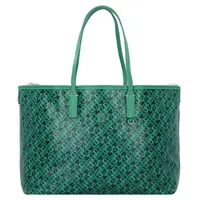 Tommy Hilfiger TH Monoplay Leather Shopper Tasche 36 cm olympic green