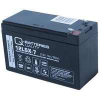 Q-Batteries 12LSX-7 12V 7Ah AGM Batterie 10-Jahres Batterie