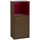 Villeroy & Boch Villeroy und Boch Finion Seitenschrank F510HBGN 41,8x93,6x27cm, rechts, Regal oben Peony Matt, Walnut veneer