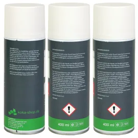 KOKA 3x Gefäßfüller Unbrennbar 400ml