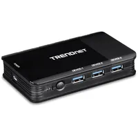 TRENDNET TK-U404 4-Port Sharing Switch 4 PC/1 User USB 3.1