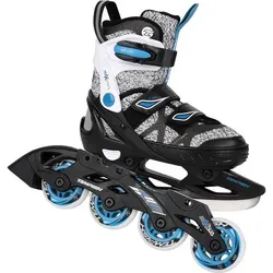 TEMPISH Kinder Eishockeyschuhe Kinderschlittschuh, schwarz-grau, 29
