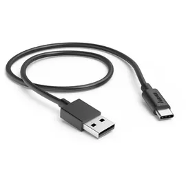 Hama USB-A auf USB-C 0,5 m Schwarz