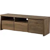 MASSIVMOEBEL24.DE TV-Board Mango 178x48x58 braun geölt / sandgestrahlt PURE MANGO #123