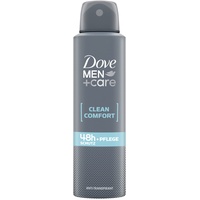Dove Men+Care Anti-Transpirant Deo Spray Clean Comfort schützt 48 Stunden vor Körpergeruch und Schweiß 150 ml 1 Stück