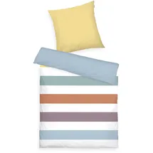 Tom Tailor COLORED STRIPES Mehrfarbig 155 x 220 cm + 2 x 80 x 80 cm