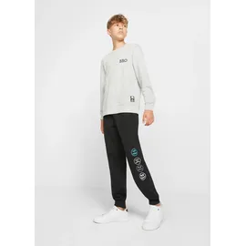 bonprix Jogginghose Schwarz 164