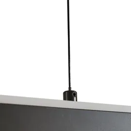 LUCANDE Pendolo 1-flg. 120 cm schwarz Aluminium
