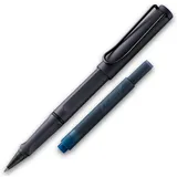 Lamy Tintenroller safari roll-ink mit T10 Tintenpatrone, steel black