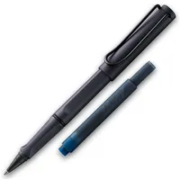 Lamy Tintenroller safari roll-ink mit T10 Tintenpatrone, steel black