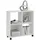 FMD Mid.you Regal, Weiß, Holzwerkstoff, 72x78x33 cm, Wohnzimmer, Regale, Bücherregale