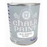 Shabby Chic Kreidefarbe weiss,old white Shabby Chic Möbelfarbe, 1-tlg. weiß