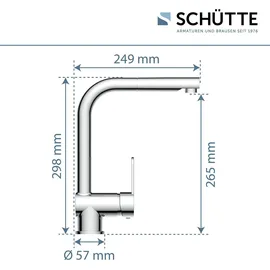 Schütte London chrom 79700