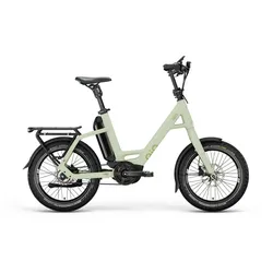 QiO E-Kompaktrad "EINS P-5" | 20" | 5-Gang | Leerlauf | light olive |  48 cm    