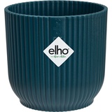 Elho Vibes Fold Rund Mini Blumentopf 9cm tiefes blau