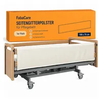 Careline Bettschutzgitter 1 St 76,5-86 cm Weiß