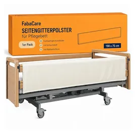 Careline Bettschutzgitter 1 St 76,5-86 cm Weiß