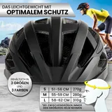 Dunlop 52-56 cm Damen schwarz 2021
