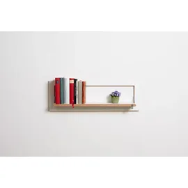 Ambivalenz Fläpps Wandregal 80 x 27 cm Schwarz