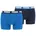 Basic Boxershorts true blue XL 2er Pack