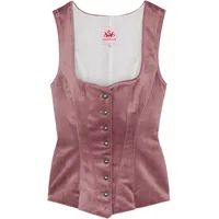 Spieth & Wensky Trachtenweste Mieder Fliss rosa 36