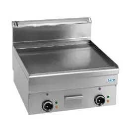 Saro Elektrogrillplatte 600 x 600 glatt