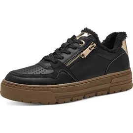 Marco Tozzi Plateau-Sneaker Schwarz Damen 39