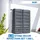 4rain Slim Stone Decor Wandtank Set 2 x 500 l inkl. Verbinder graphitgrau