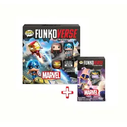 Funko - Strategie-Spiel - Funkoverse Marvel + Erweiterung