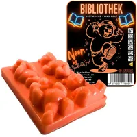 WonderWax Duftwachs WonderWax® Neon Duftriegel 6 x Duftwachs Bären (Bibliothek), Duftrichtung: Bibliothek