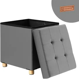 CASARIA Sitzhocker Anthrazit