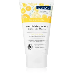 Olival Immortelle Nourishing Mask nährende Maske für empfindliche trockene Haut 75 ml