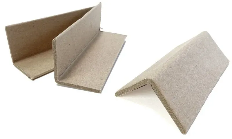 500 Stück Paletten-Kantenschutz 60 x 60 x 1100 mm aus Vollpappe