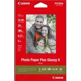 Canon Plus Glossy II PP-201 13 x 18 cm 265 g/m2 20 Blatt