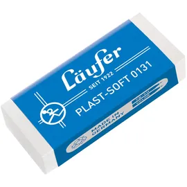 Läufer Radiergummi Plast Soft 0131 transparent