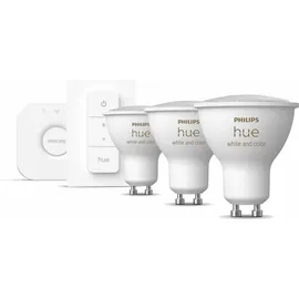 Philips Hue White & Color Ambiance GU10 Bluetooth Starter Kit + Bewegungsmelder