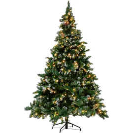 Beliani Weihnachtsbaum 180 cm Dunkelgrün
