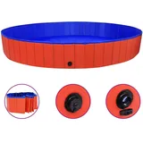 Teenpull – Hundepool Faltbar Rot 300x40 Cm Pvc