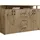HBZ Drivno Sideboard 139 x 90 x 34 cm Braun