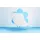 cloudpillo Topper 140 x 200 cm Weiß