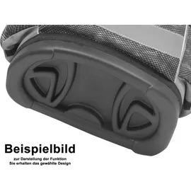 Belmil Mini-Fit Schulranzen-Set 4tlg Racing Blue Neon