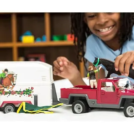 Schleich Pferd, Fahrzeug, Spielset