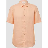 S.Oliver Regular Fit: Leichtes Kurzarmhemd aus 100% Leinen XXL