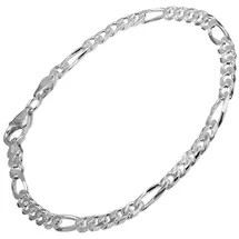 trendor Figaro-Armband Silber 925 41994 Größe 19 cm