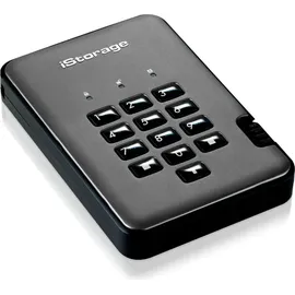 Istorage diskAshur Pro2 SSD 8TB FIPS (8000 GB), Externe SSD Grau