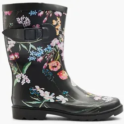 Gummistiefel - Damen - schwarz