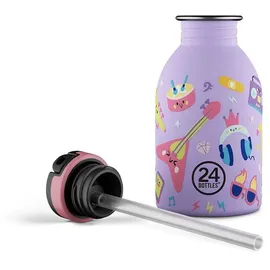 24Bottles Urban Bottle Musik Friends Lila 0,25 l