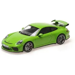 MINICHAMPS 110067025 1:18 PORSCHE 911 GT3 - 2018 - YELLOW/GREEN (SHMEE 150)