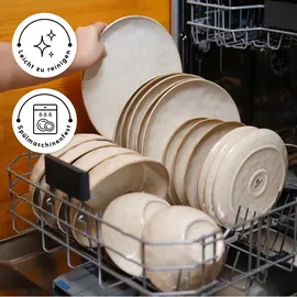 KARACA Aria Tafelservice 24-tlg. beige